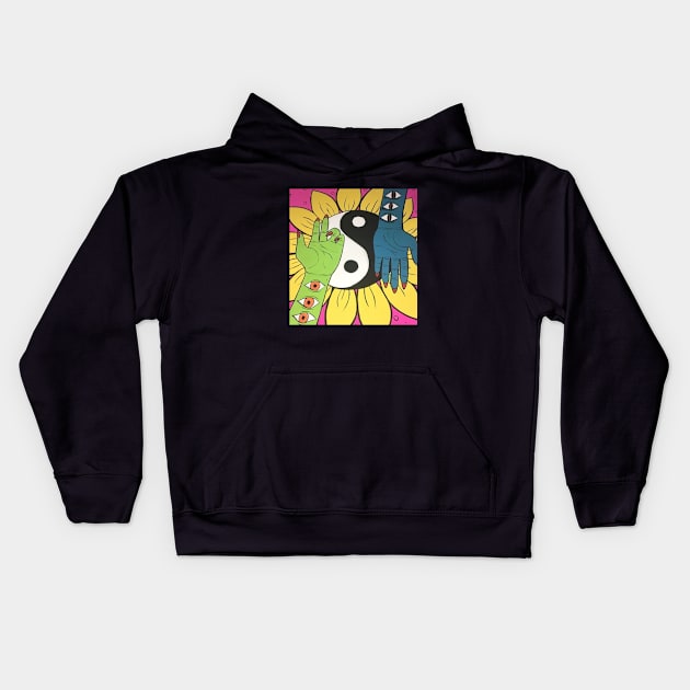 Vivid Kids Hoodie by aurea_madness